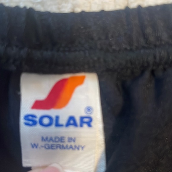 Vintage solar bikini black swimsuit 2 piece bathing suit Germany size 34C 11 12 - Picture 15 of 16